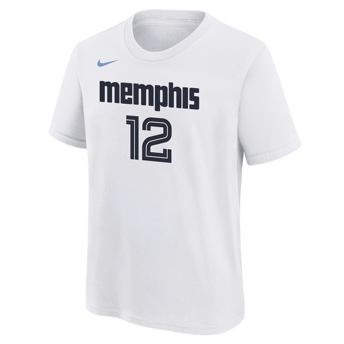 Ja Morant Memphis Grizzlies Youth 2025/26 City Edition Name & Number T-Shirt - White sale