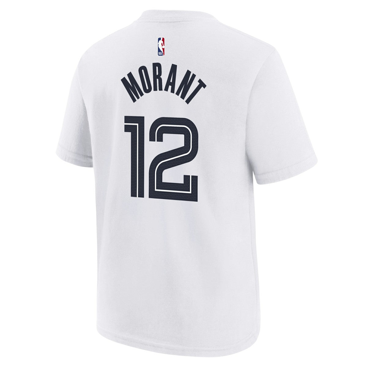 Ja Morant Memphis Grizzlies Youth 2025/26 City Edition Name & Number T-Shirt - White sale