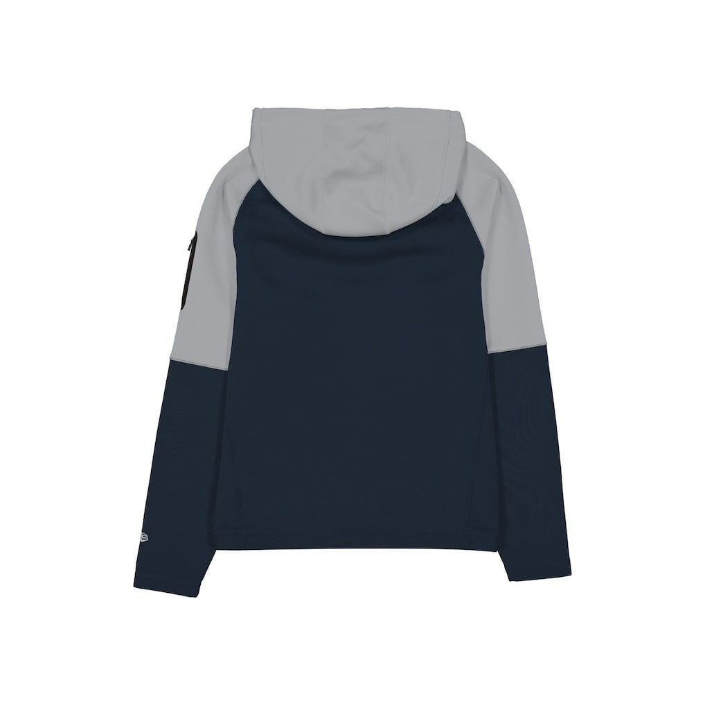 Dallas Cowboys New Era Combine Authentic Color Block Raglan Pullover Hoodie - Navy cheap