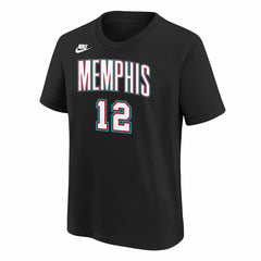 Ja Morant Memphis Grizzlies Youth Name & Number T-Shirt - Classic Edition - Black sale