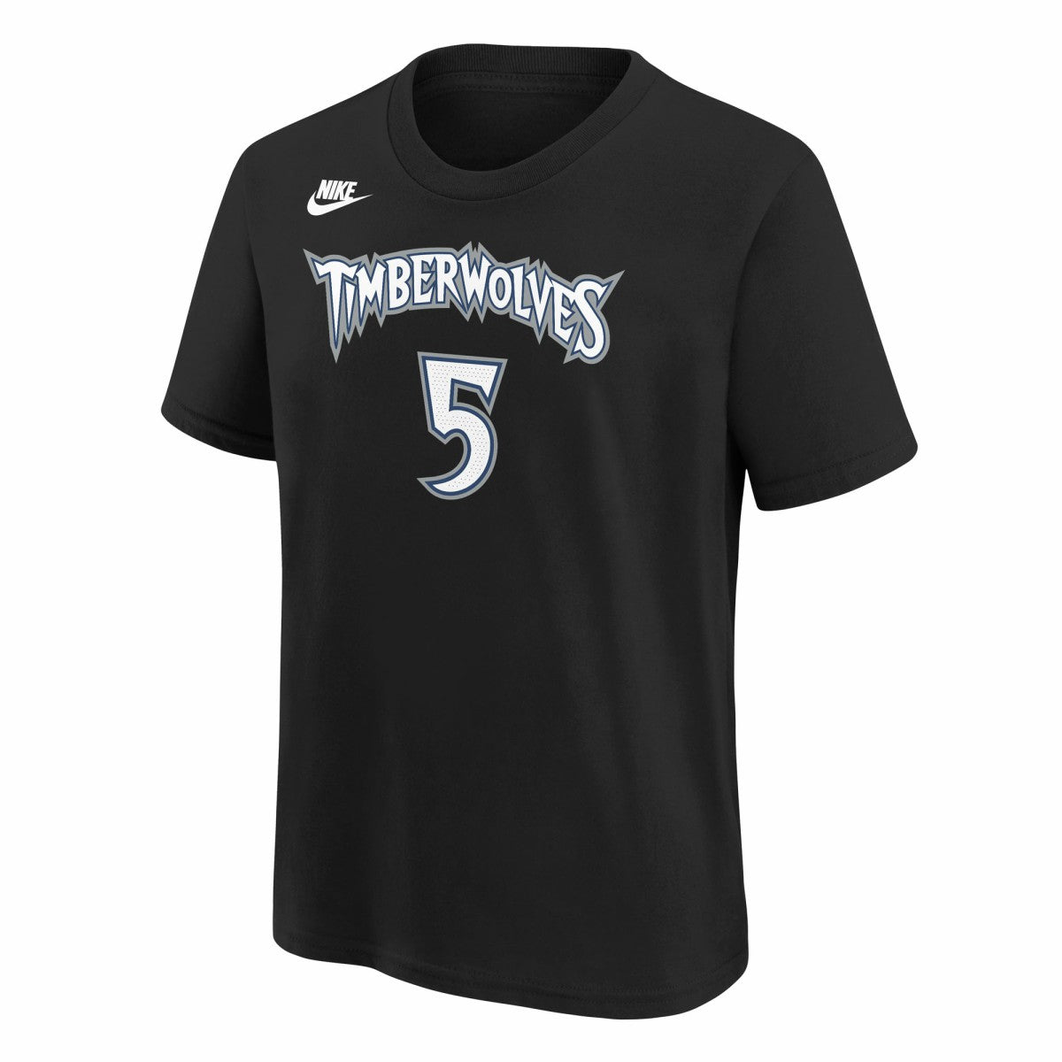Anthony Edwards Minnesota Timberwolves Youth Name & Number T-Shirt - Classic Edition - Black for sale