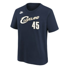 Donovan Mitchell Cleveland Cavaliers Youth Name & Number T-Shirt sale - Classic Editi- Navy shop