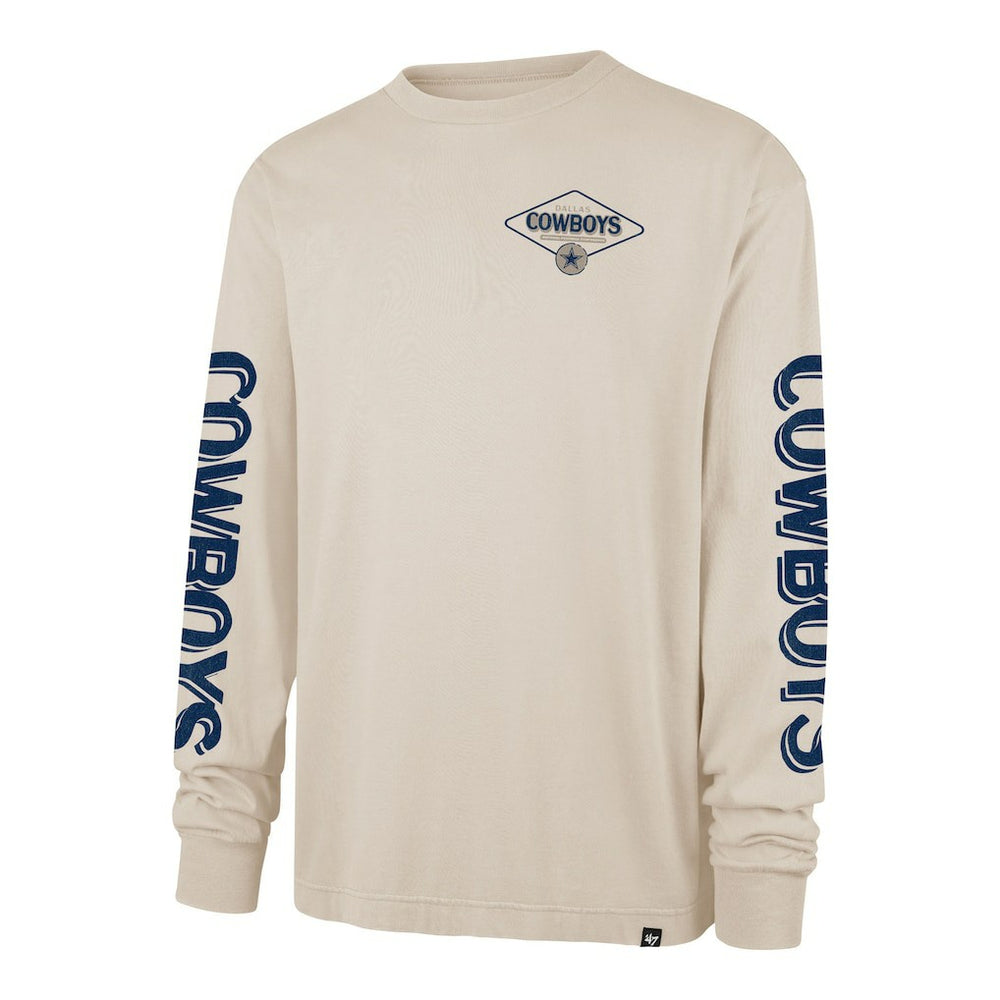 Dallas Cowboys '47 Cairn Ravine Foundation Long Sleeve T-Shirt - Tan for sale