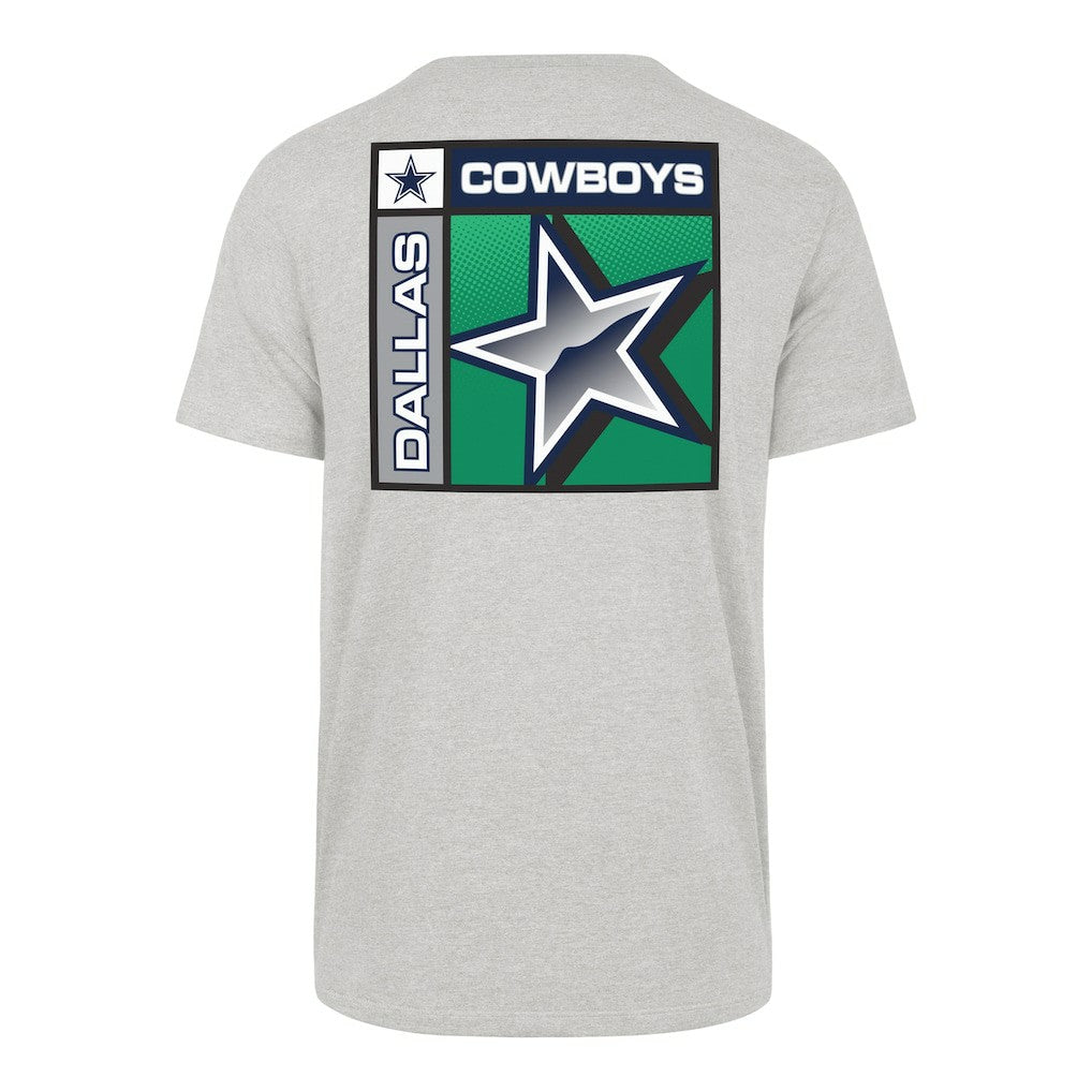 Dallas Cowboys '47 Chrome Plate Franklin T-Shirt - Heather Gray discount