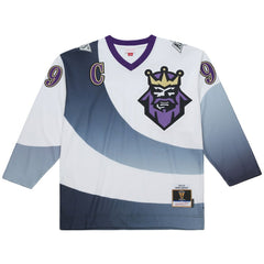 Wayne Gretzky Los Angeles Kings Mitchell & Ness Big & Tall 1995-96 Blue Line 2.0 Jersey - White Jerseys
