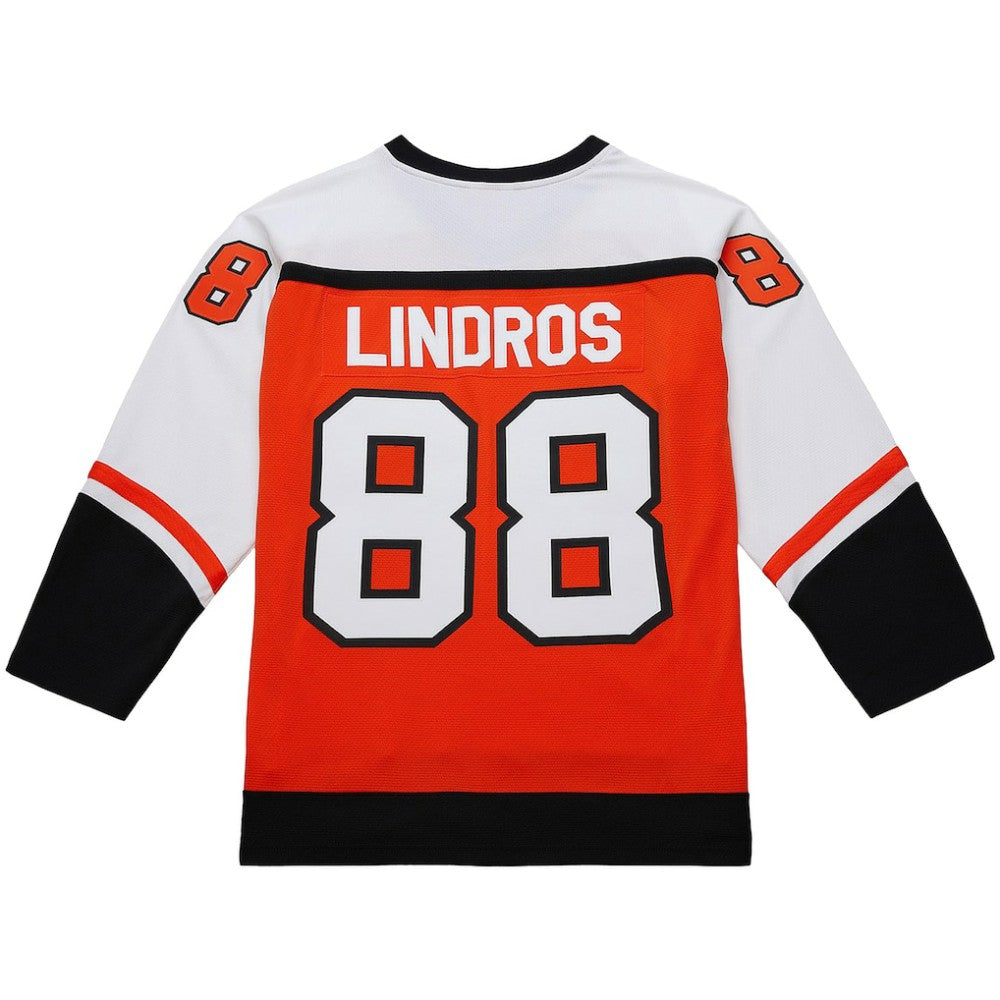 Eric Lindros Philadelphia Flyers Mitchell & Ness Big & Tall 1996-97 Blue Line 2.0 Jersey - Orange Jerseys