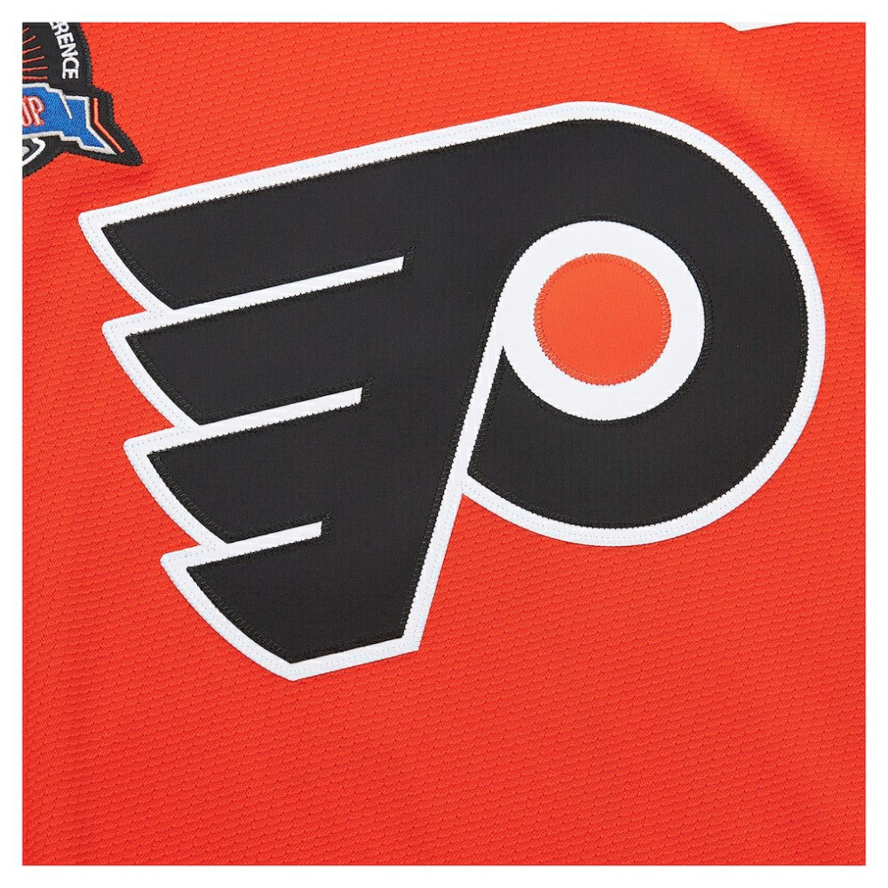 Eric Lindros Philadelphia Flyers Mitchell & Ness Big & Tall 1996-97 Blue Line 2.0 Jersey - Orange Jerseys