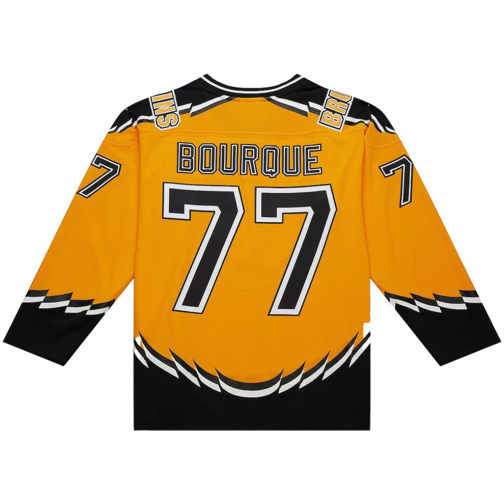 Ray Bourque Boston Bruins Mitchell & Ness Big & Tall 1996-97 Blue Line 2.0 Jersey - Gold Jerseys