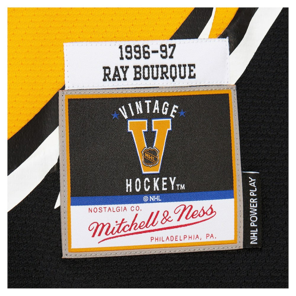 Ray Bourque Boston Bruins Mitchell & Ness Big & Tall 1996-97 Blue Line 2.0 Jersey - Gold Jerseys