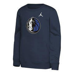 Dallas Mavericks Jordan Brand Youth Courtside Statement Edition Sweatshirt sale - Navy online
