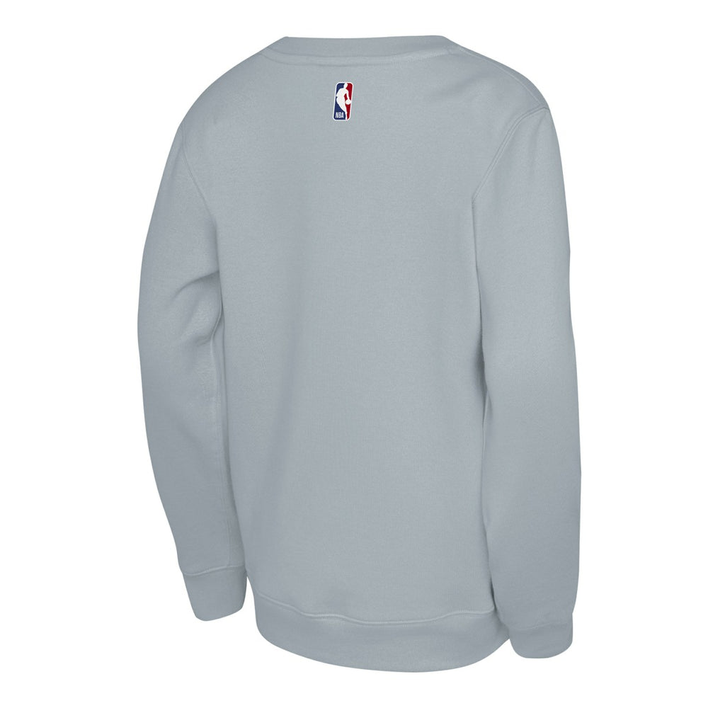 San Antonio Spurs Jordan Brand Youth Courtside Statement Edition Sweatshirt - Silver outlet
