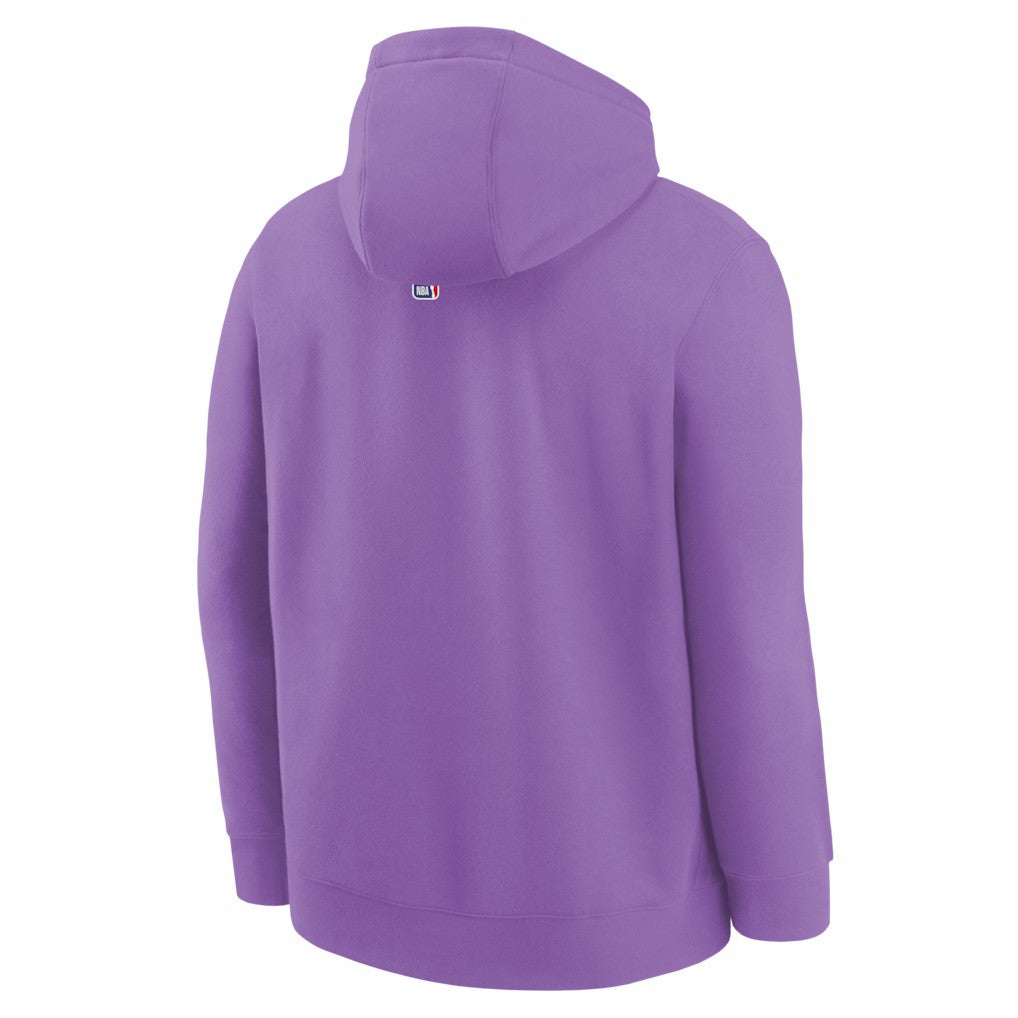 Sacramento Kings Youth 2025/26 City Edition Club Fleece Pullover Hoodie - Purple for sale