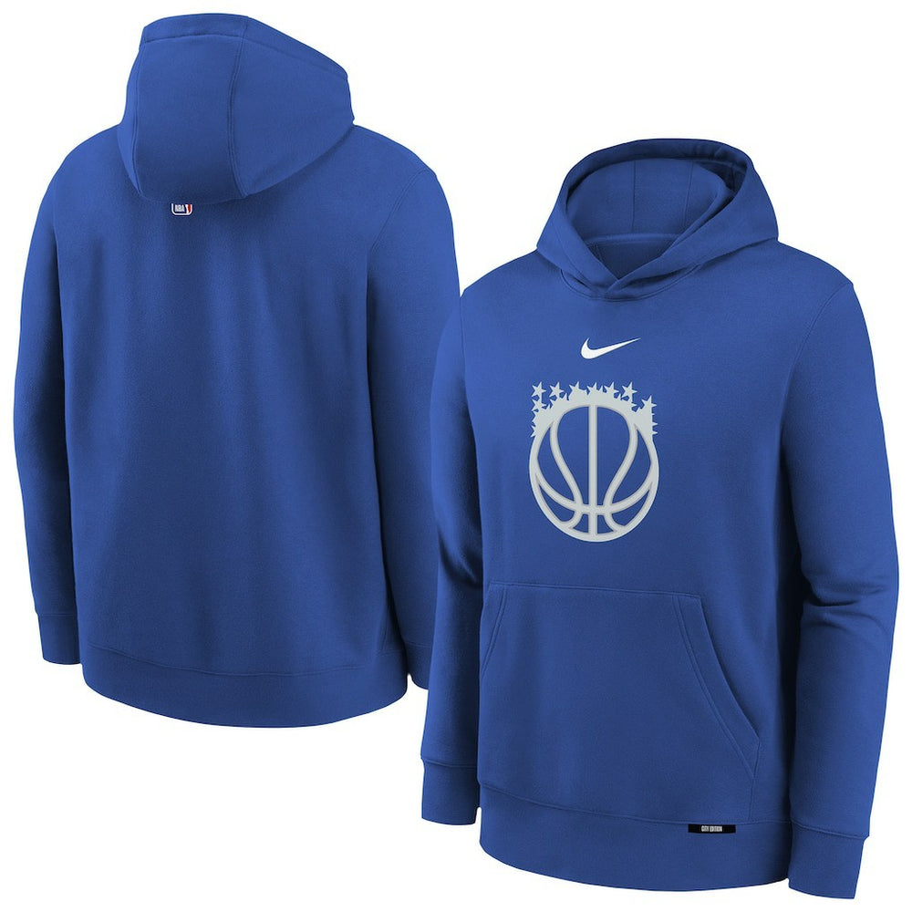 Orlando Magic Youth 2025/26 City Edition Club Fleece Pullover Hoodie - Royal online