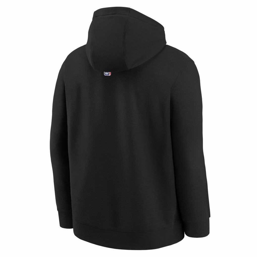 Atlanta Hawks Youth 2025/26 City Edition Club Fleece Pullover Hoodie - Black shop