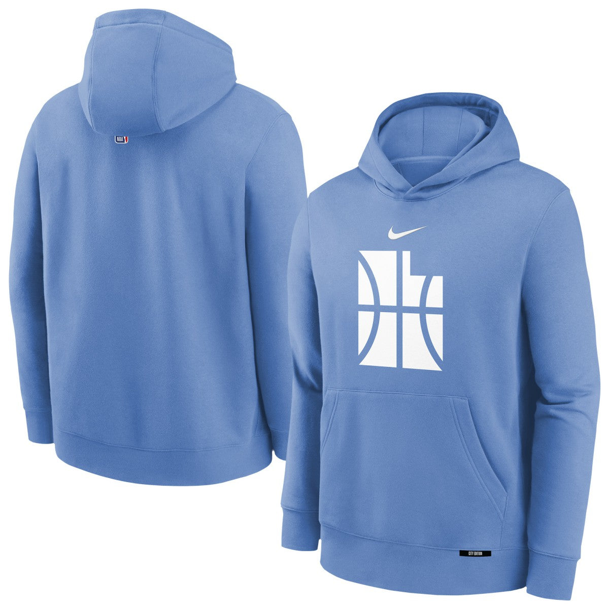 Utah Jazz Youth 2025/26 City Edition Club Fleece Pullover Hoodie - Blue discount