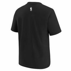 Miami Heat Youth 2025/26 City Edition Max90 T-Shirt - Light Blue/Black sale