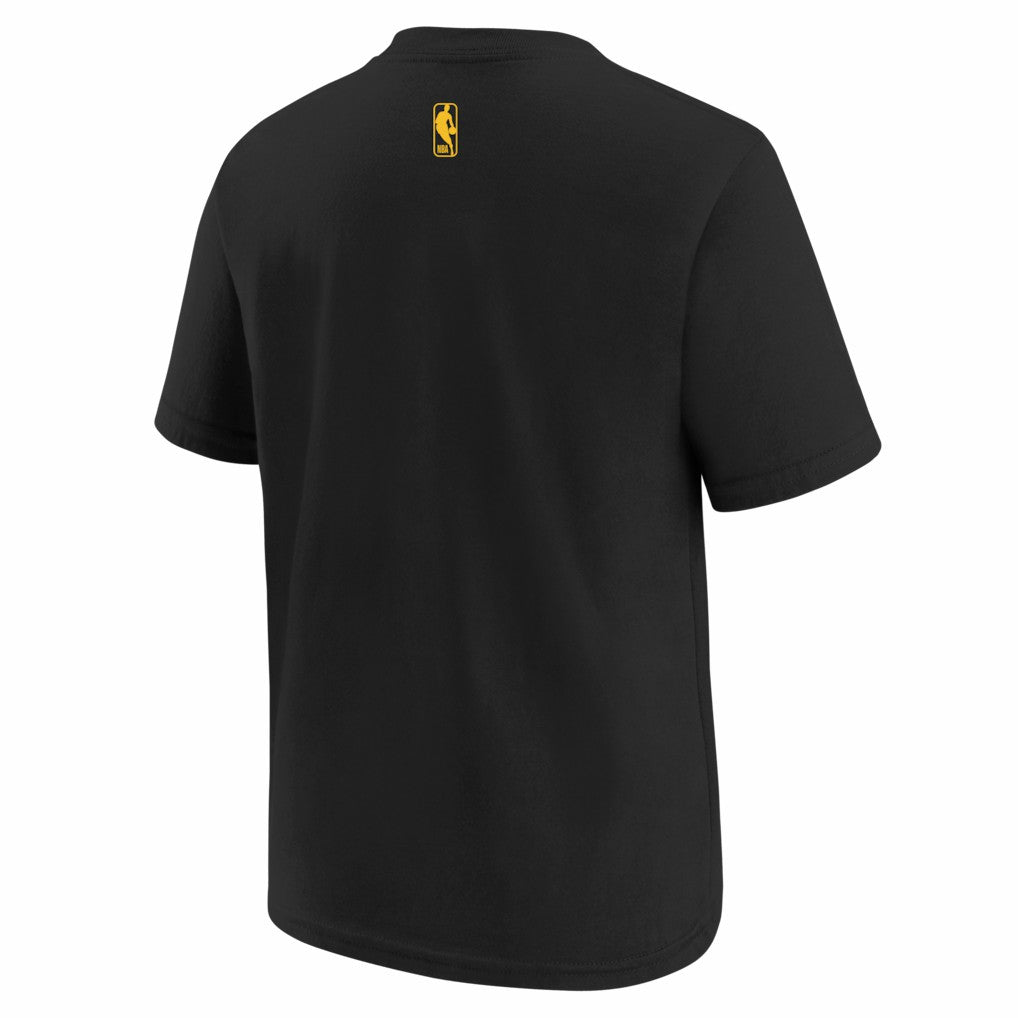 Los Angeles Lakers Youth 2025/26 City Edition Max90 T-Shirt - Purple/Black sale