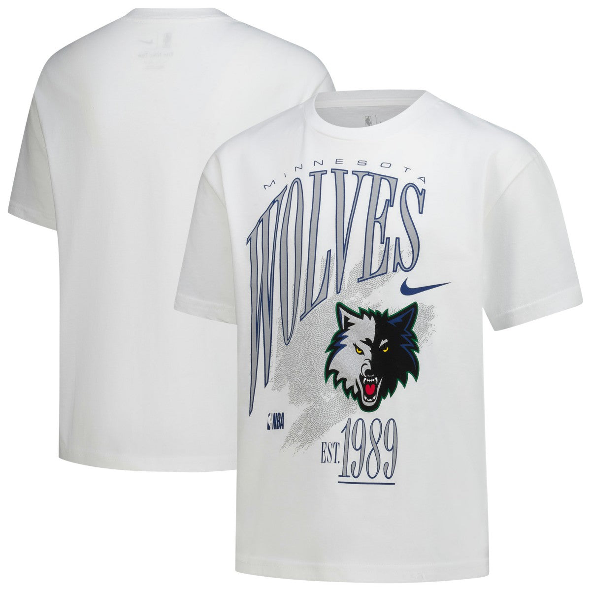 Minnesota Timberwolves Youth Hardwood Classics Champs Max90 T-Shirt - White outlet