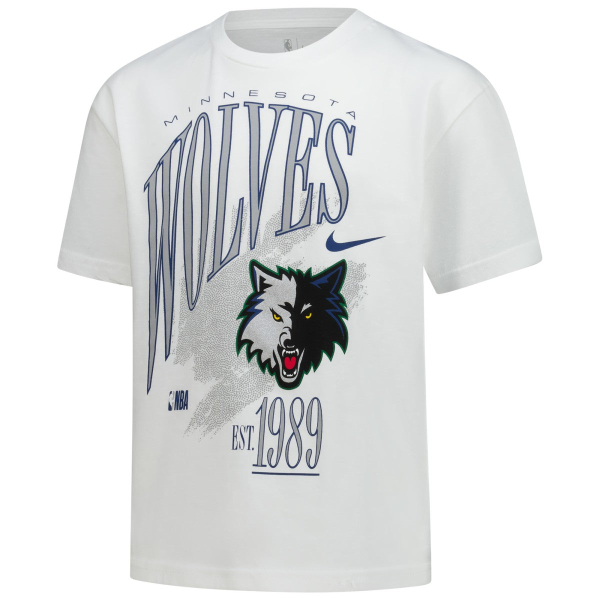 Minnesota Timberwolves Youth Hardwood Classics Champs Max90 T-Shirt - White outlet