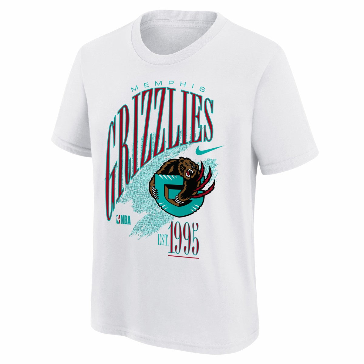 Memphis Grizzlies Youth Hardwood Classics Champs Max90 T-Shirt - White online