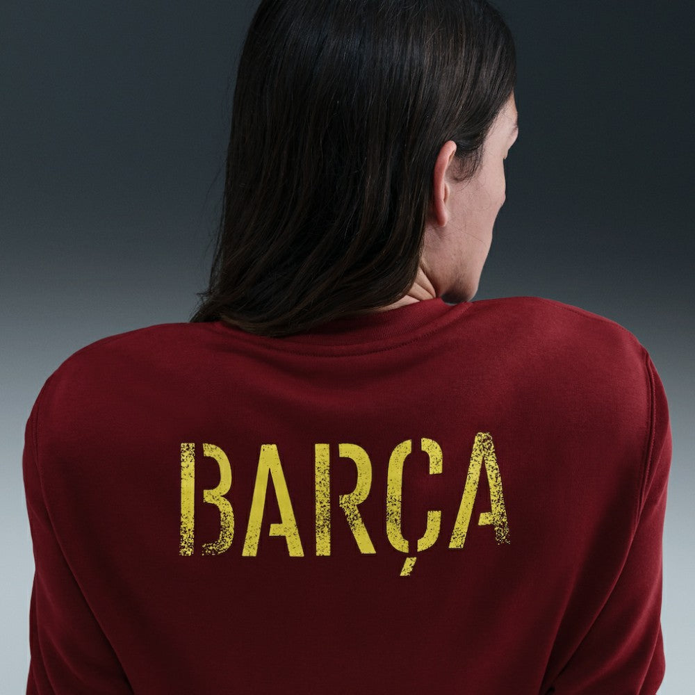 Barcelona Special Edition Club Fleece Sweatshirt - Red on sale