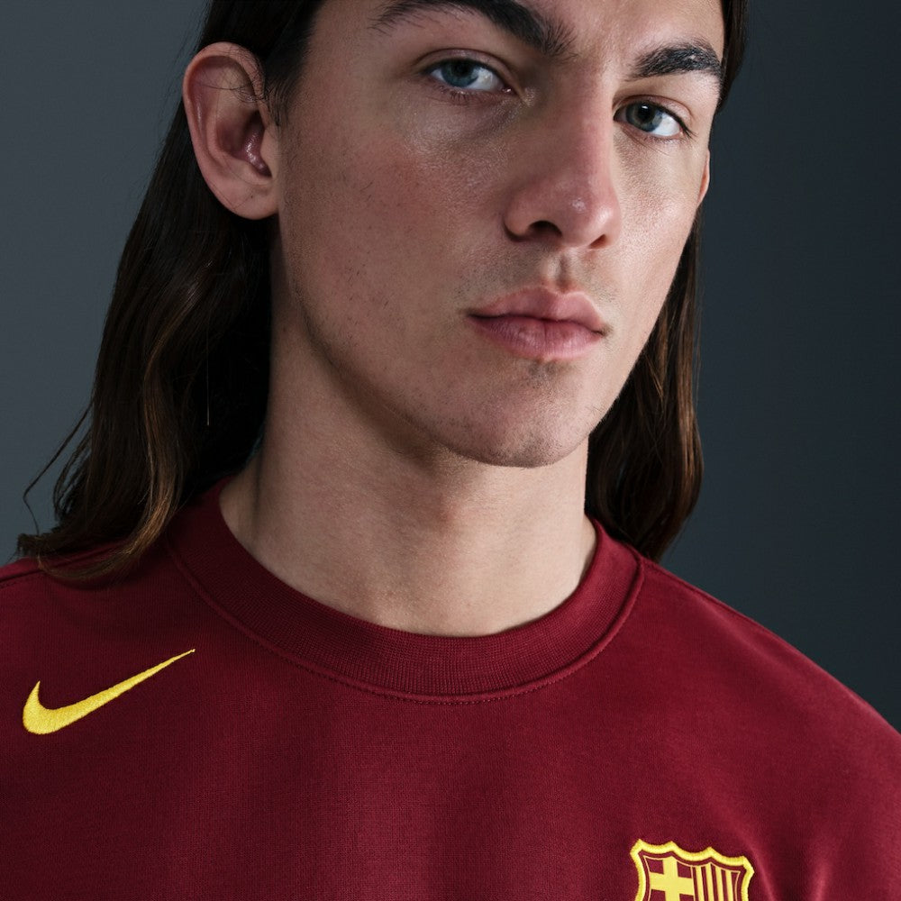 Barcelona Special Edition Club Fleece Sweatshirt - Red on sale