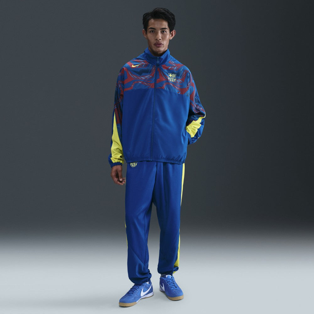 Barcelona Special Edition Street Woven Full-Zip Jacket - Blue cheap