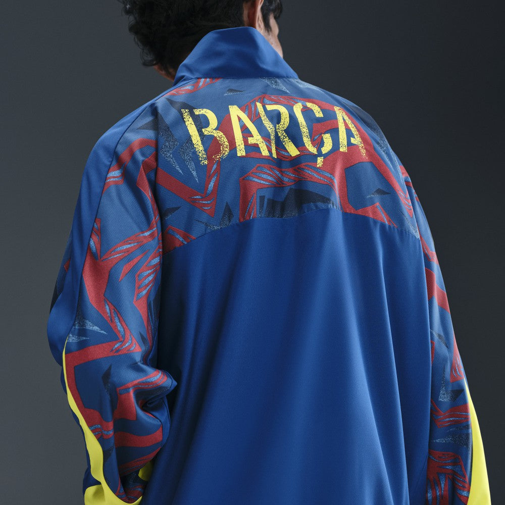 Barcelona Special Edition Street Woven Full-Zip Jacket - Blue cheap