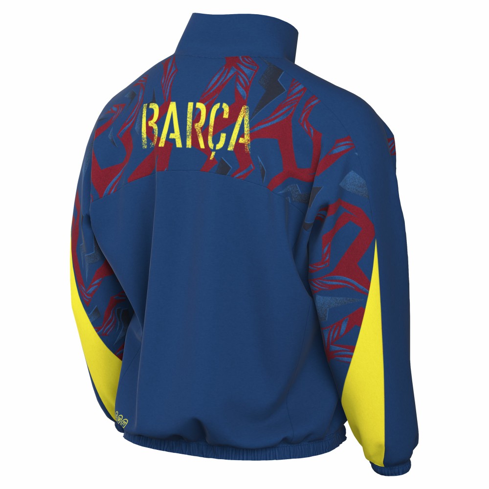 Barcelona Special Edition Street Woven Full-Zip Jacket - Blue cheap