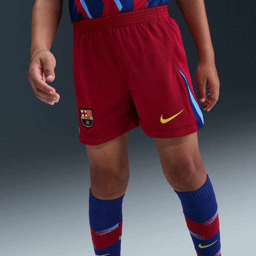 Barcelona Preschool 2025/26 Fourth Stadium Kit Set - Blue/Red for sale