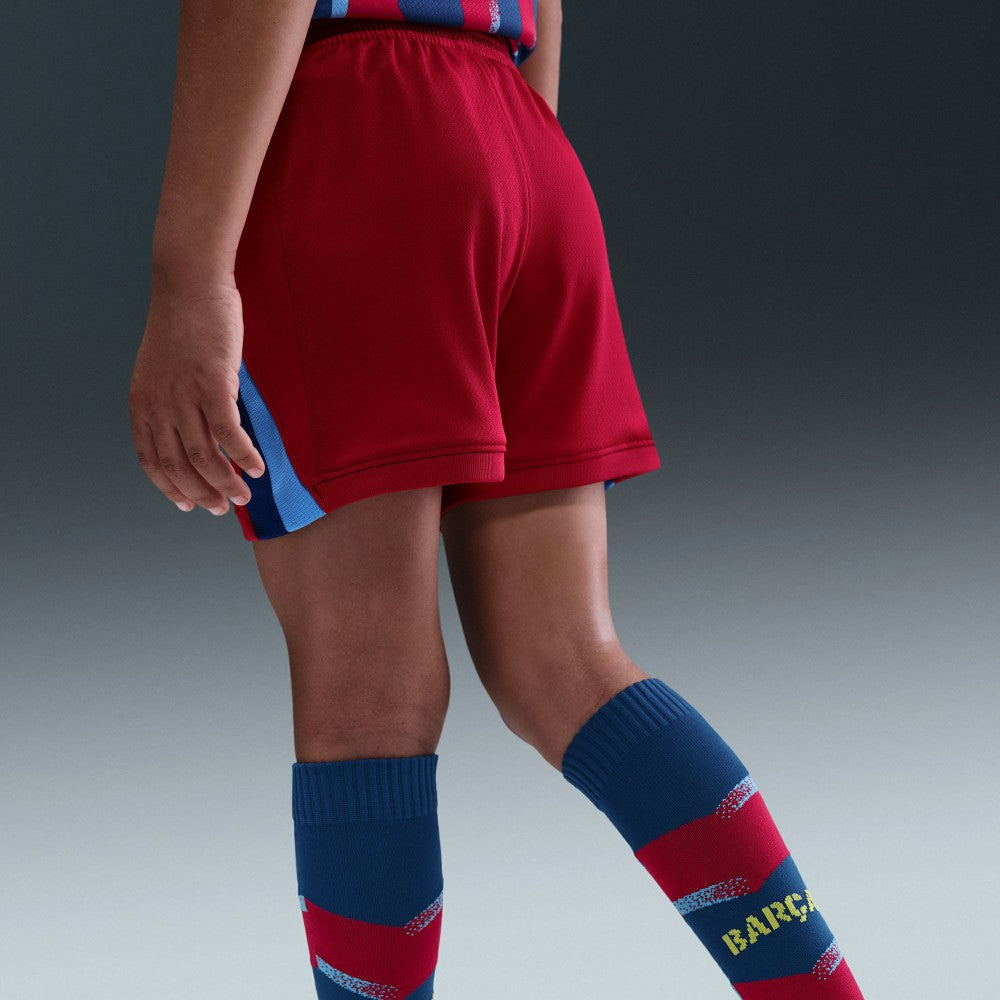 Barcelona Preschool 2025/26 Fourth Stadium Kit Set - Blue/Red for sale