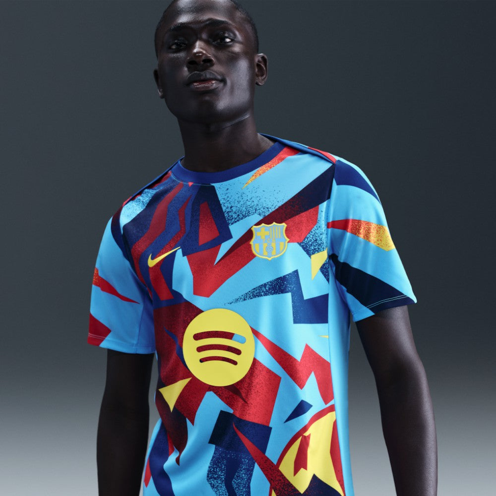 Barcelona Special Edition Academy Pro Pre-Match Dri-FIT Top - Blue for sale
