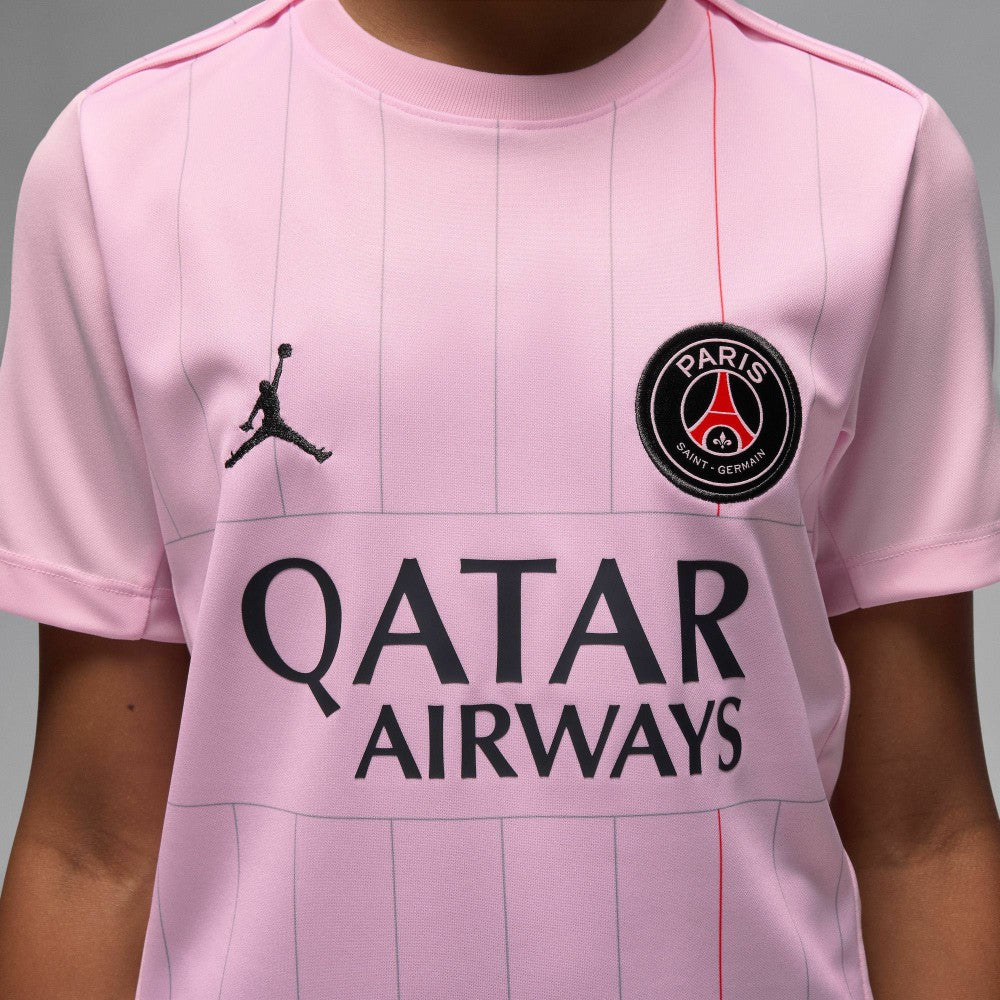 Paris Saint-Germain Jordan Brand Youth 2025/26 Fourth Academy Pro Pre-Match Top - Pink shop