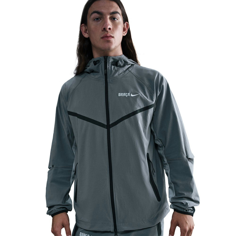 Barcelona Special Edition Full-Zip Woven Fleece Jacket - Gray for sale
