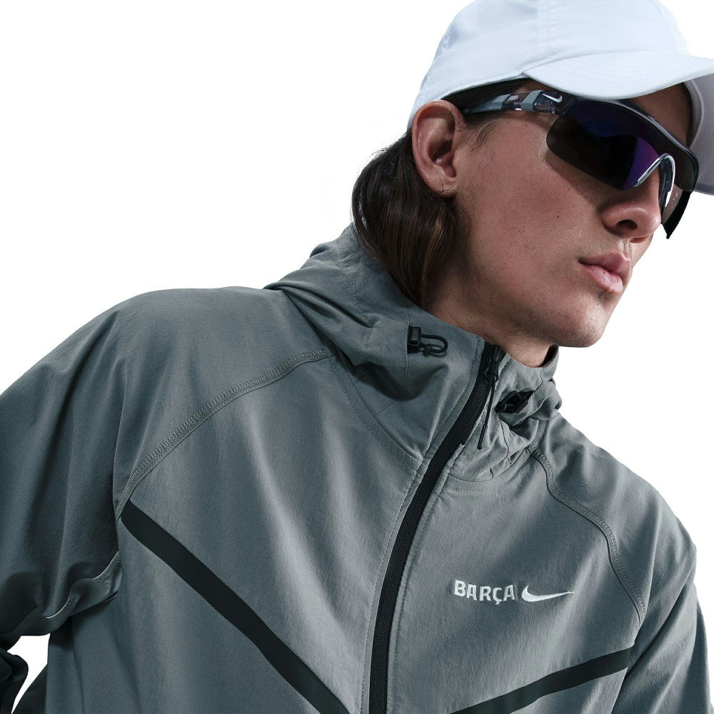 Barcelona Special Edition Full-Zip Woven Fleece Jacket - Gray for sale