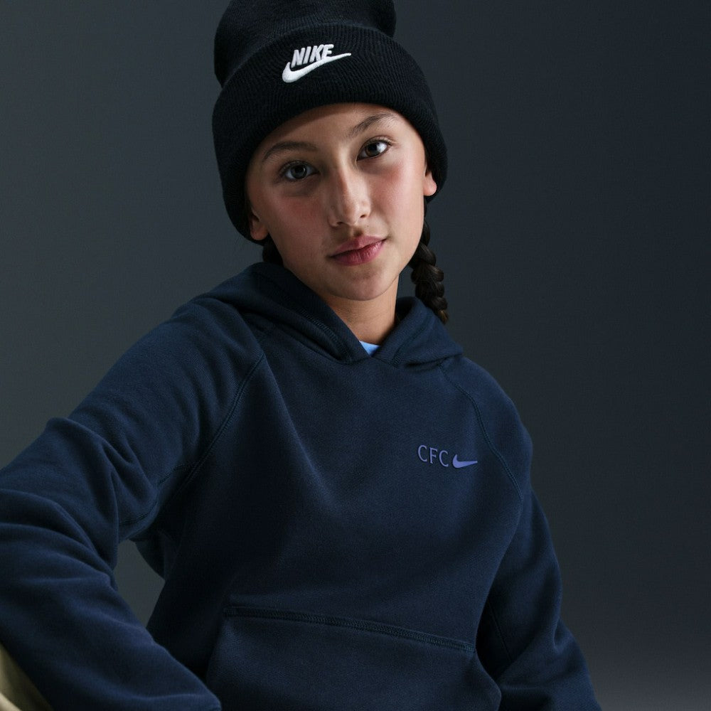 Chelsea Youth Air Raglan Hoodie - Navy sale