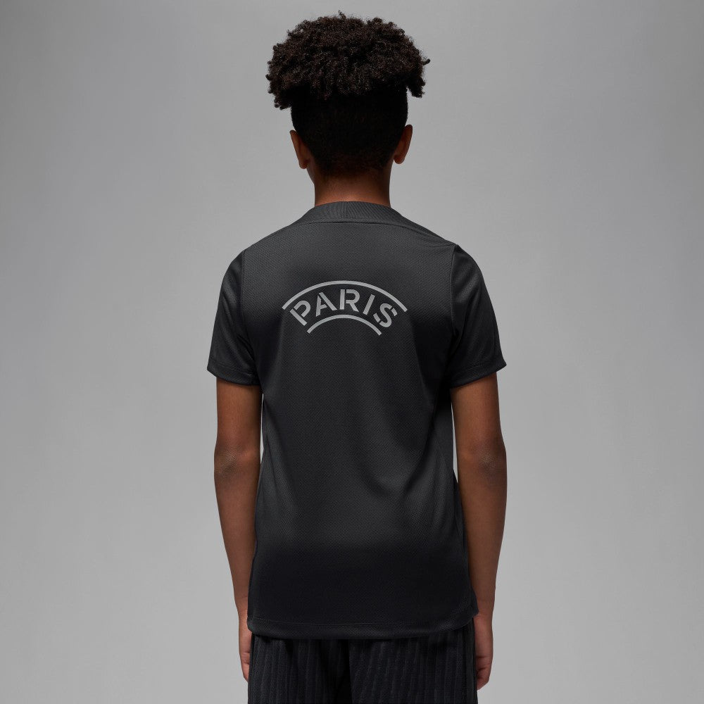Paris Saint-Germain Jordan Brand Youth 2025/26 Strike Fourth Training Top - Black for sale
