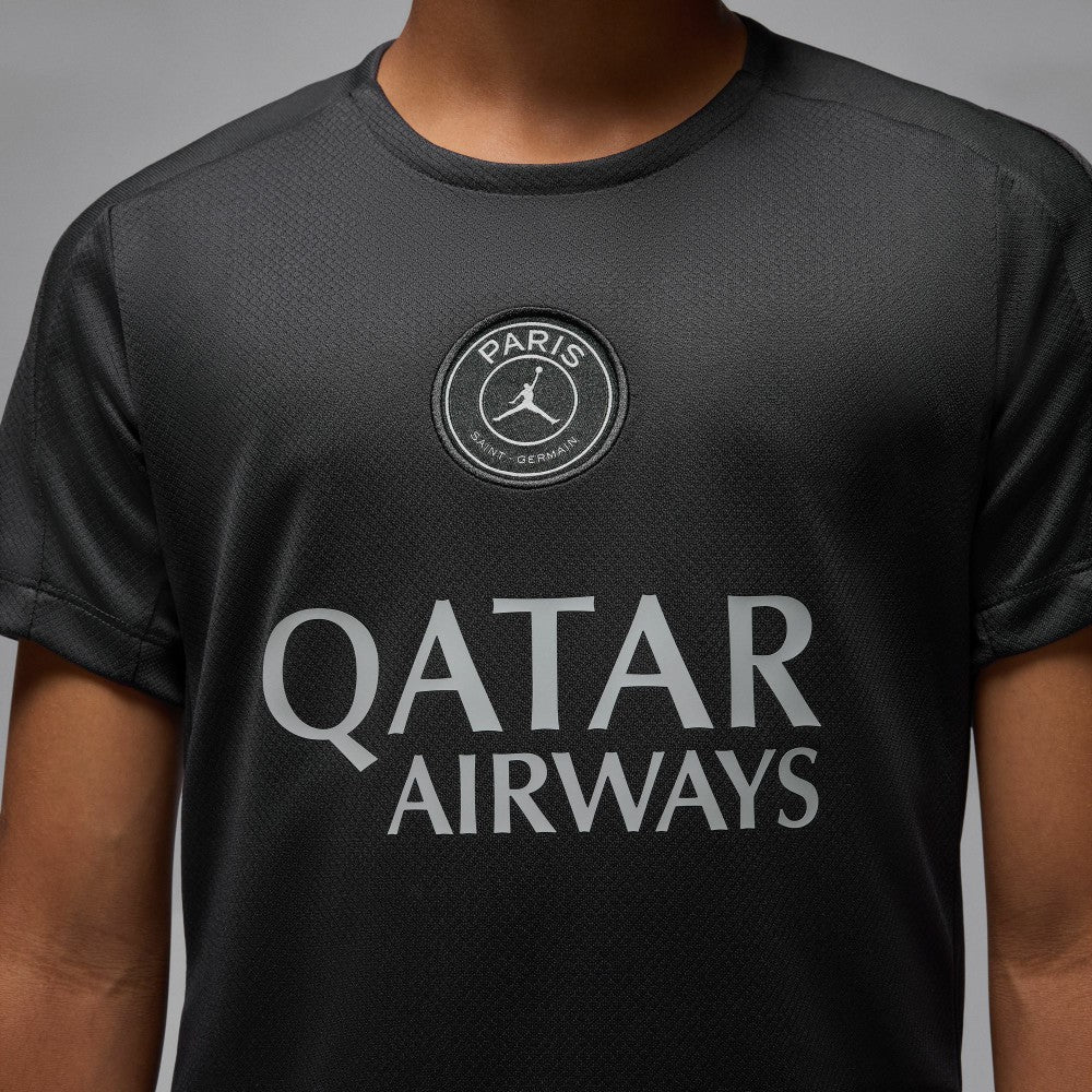 Paris Saint-Germain Jordan Brand Youth 2025/26 Strike Fourth Training Top - Black for sale