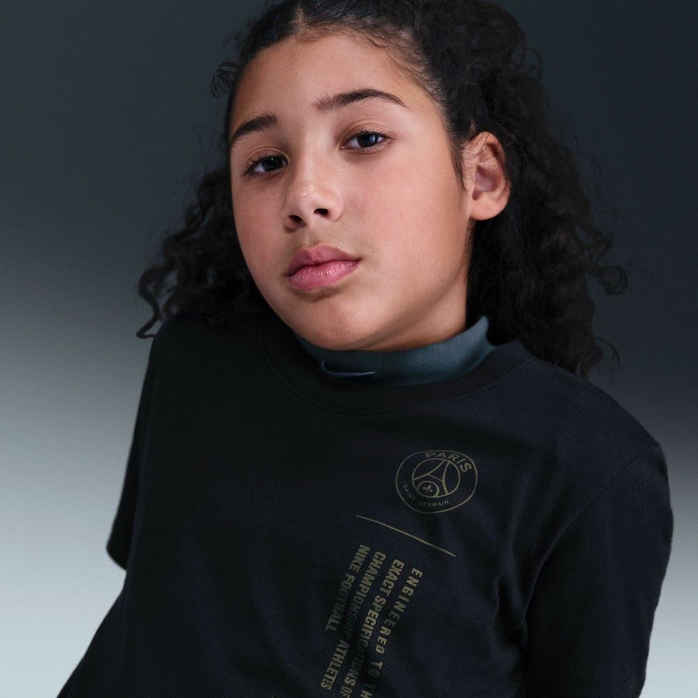 Paris Saint-Germain Youth T-Shirt - Black shop