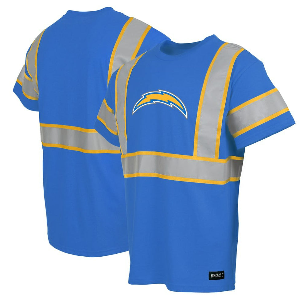 Los Angeles Chargers Safety Heavyweight T-Shirt - Powder Blue outlet