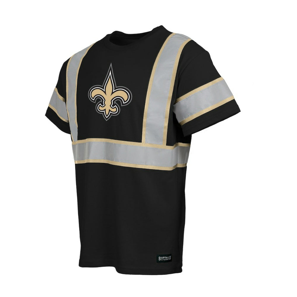New Orleans Saints Safety Heavyweight T-Shirt - Black discount