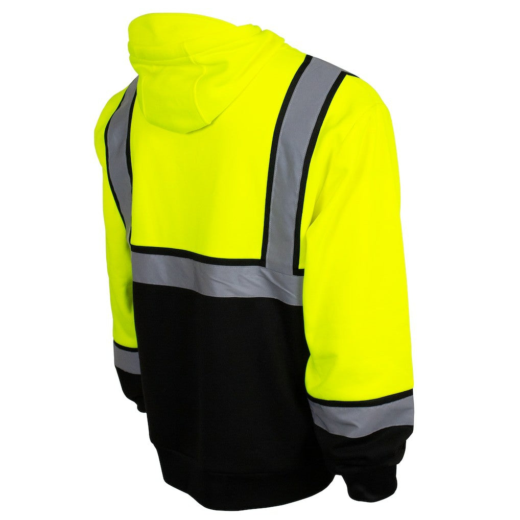 Arizona Cardinals High-Visibility Safety Hooded Sweatshirt - Yellow cheap