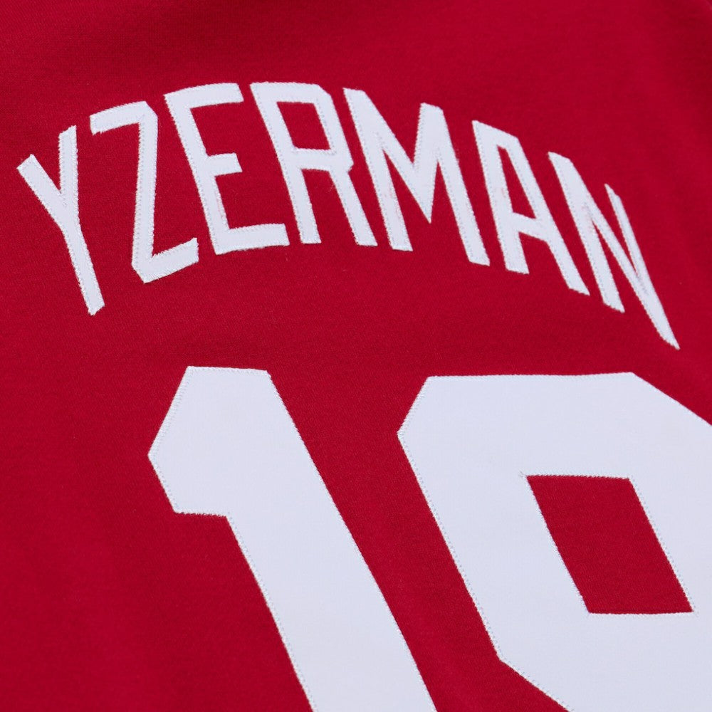Steve Yzerman Detroit Red Wings Mitchell & Ness 1997 Name & Number Premium Pullover Hoodie - Scarlet Hoodies