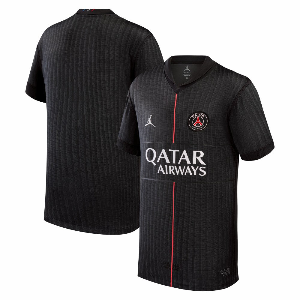 Paris Saint-Germain Jordan Brand Youth 2025/26 Fourth Replica Jersey - Black discount