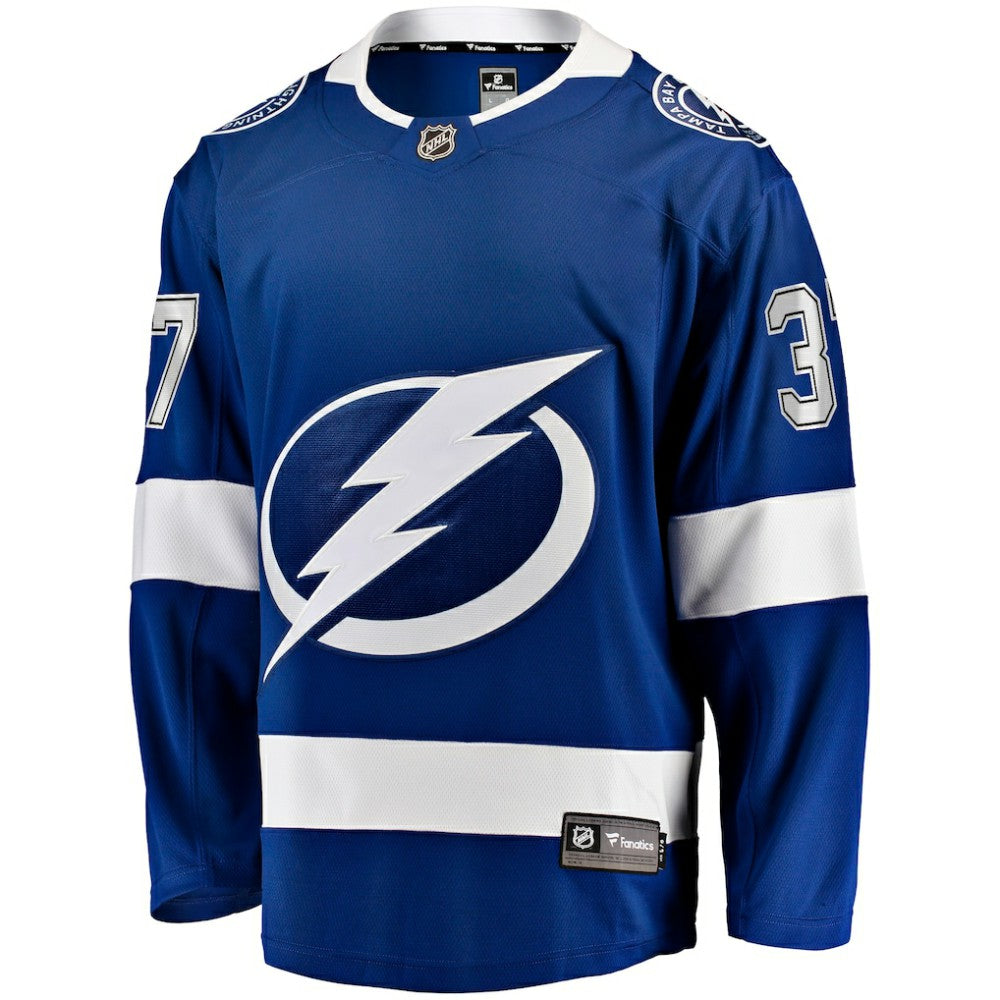 Yanni Gourde Tampa Bay Lightning Fanatics Home Breakaway Jersey - Blue Jerseys