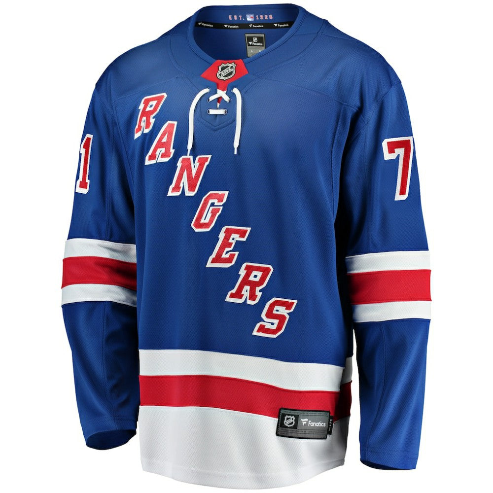 Juuso Parssinen New York Rangers Fanatics Home Breakaway Jersey - Blue Jerseys
