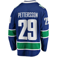 Marcus Pettersson Vancouver Canucks Fanatics Home Breakaway Jersey - Blue Jerseys