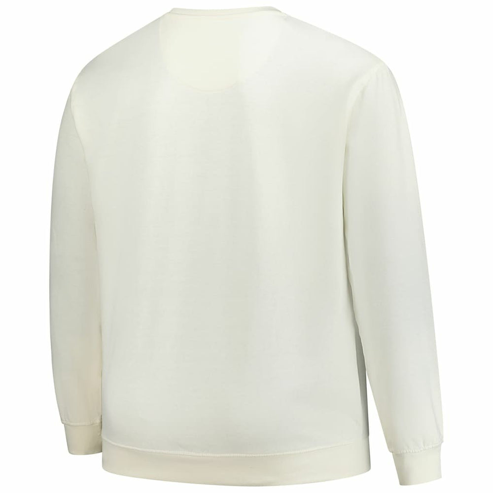 Minnesota Vikings Profile Big & Tall Fleece Sweatshirt - Cream sale