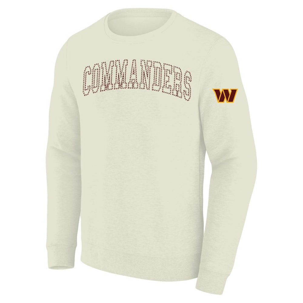 Washington Commanders Profile Big & Tall Fleece Sweatshirt - Cream outlet
