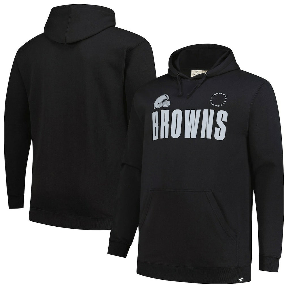 Cleveland Browns Big & Tall Chip Shot Hoodie - Black outlet